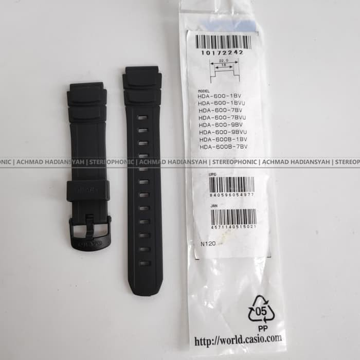 CASIO ORIGINAL Strap AE1200WH Strap AE1300WH Strap F108WH Strap W216H