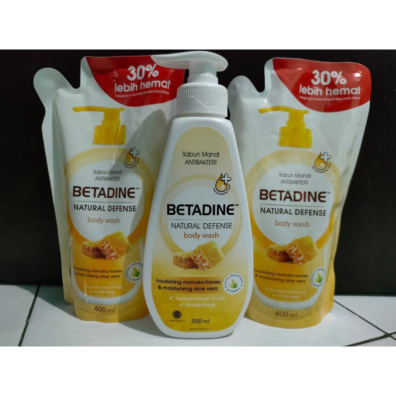 Jual Betadine Body Wash Manuka Honey 400ml | Shopee Indonesia