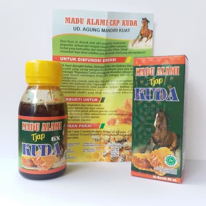 Jual Super Tonik 6x Original Madu Jamu Obat Tahan Lama Kuat Herbal