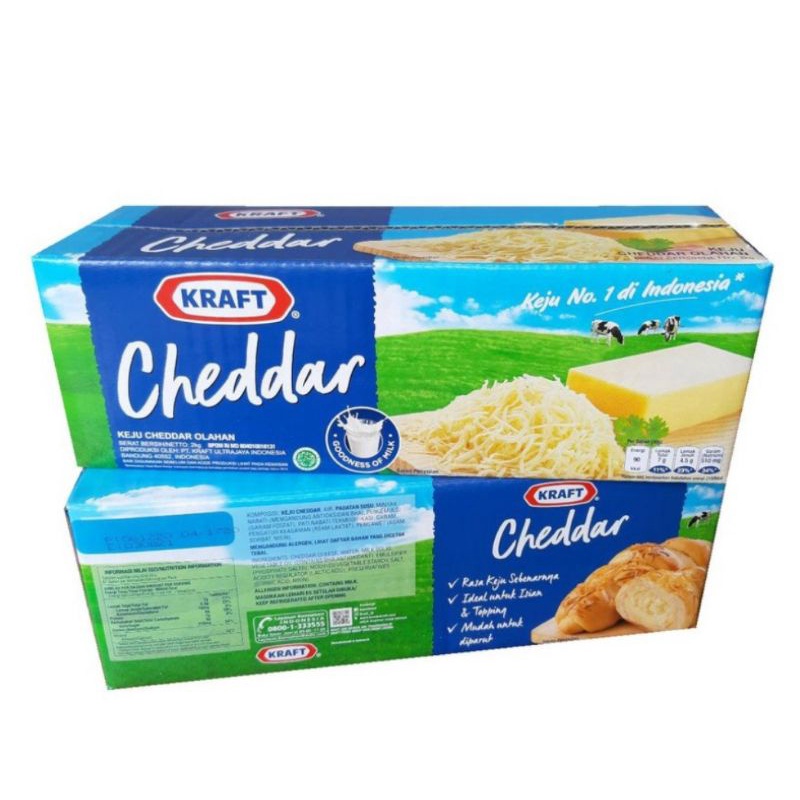 Jual KEJU KRAFT CHEDDAR 165 GRAM | Shopee Indonesia