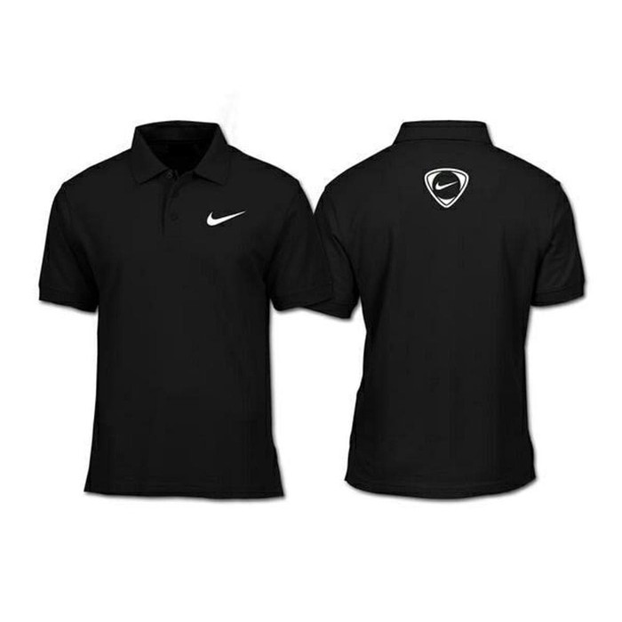 Jual Kaos Polo Shirt Baju Kerah Distro Nike Training DEPAN BELAKANG polos  custom Obral indonesia Unisex | Shopee Indonesia