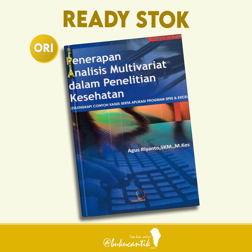 Jual BUKU ORIGINAL Penerapan Analisis Multivariat Dalam Penelitian ...