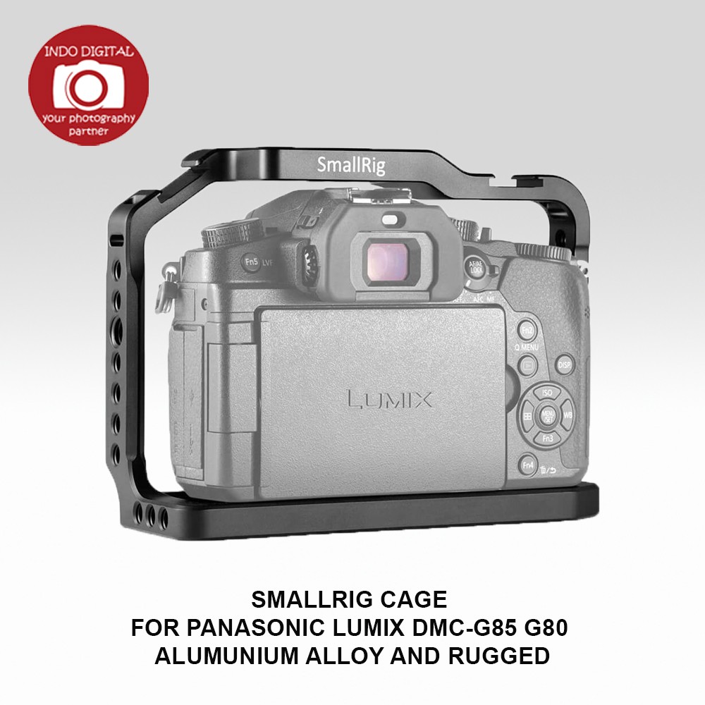 Jual SMALLRIG CAGE FOR PANASONIC LUMIX DMCG85 G80 ALUMUNIUM ALLOY AND