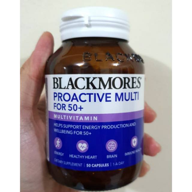 Jual Blackmores proactive multi for 50+ /vitamin untuk orang tua