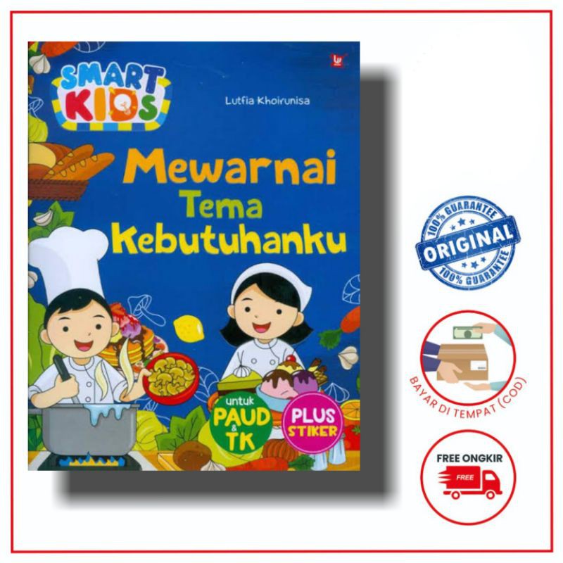 Jual Smart Kids Mewarnai Tema Kebutuhanku | Shopee Indonesia
