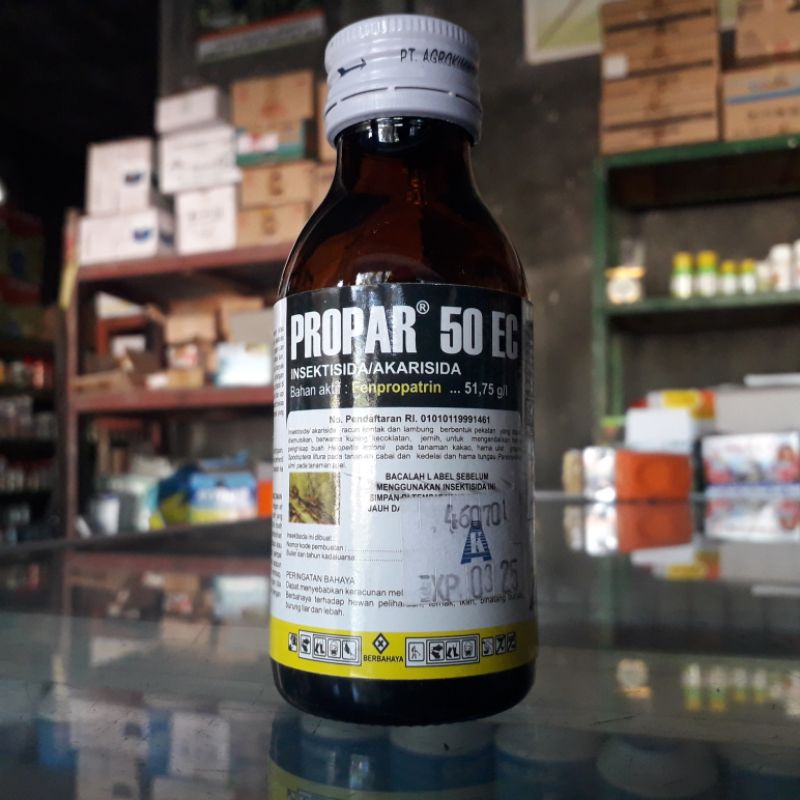 Jual insektisida/akarisida PROPAR 50 EC 100ml mengendalikan hama ...