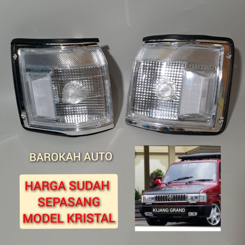 Jual Kijang Grand Lampu Sen Mobil Kijang Super Grand Model Kristal Harga Sudah Sepasang Shopee