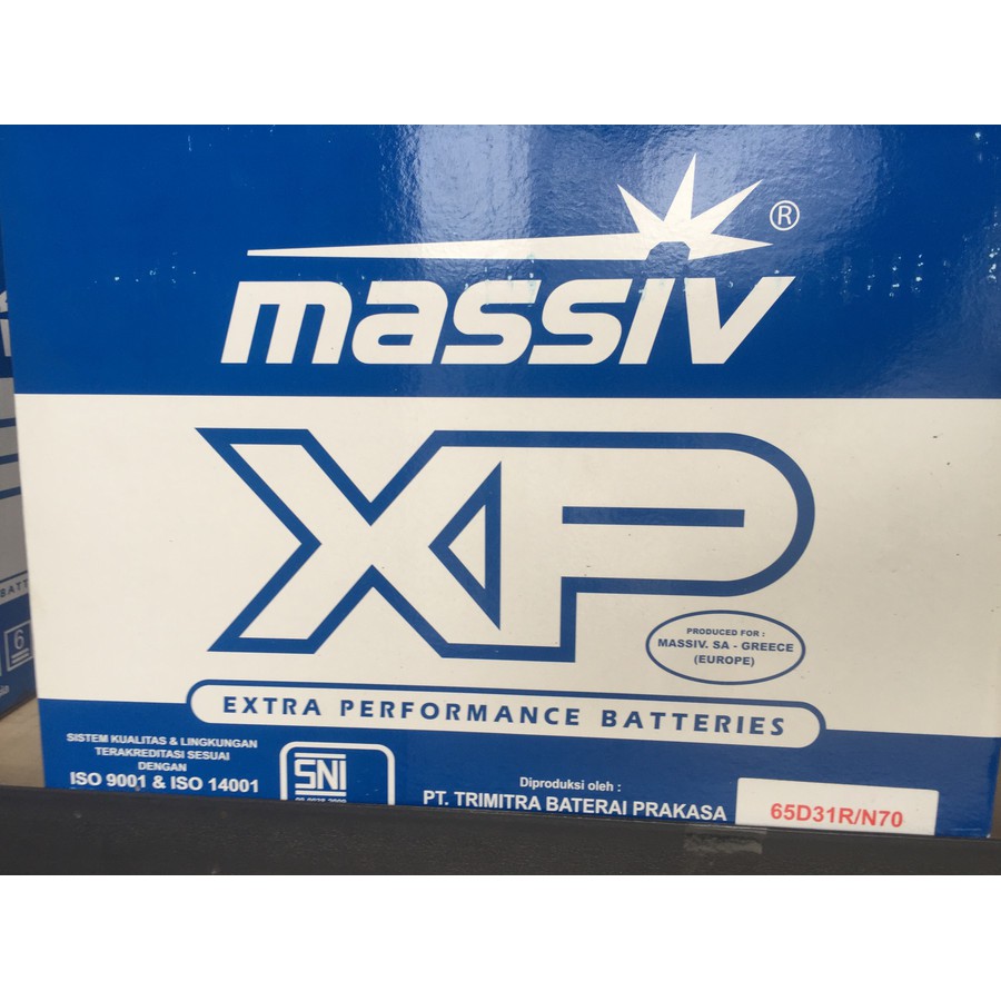 Jual Aki mobil panther kijang diesel colt diesel N70 Massiv Xp | Shopee