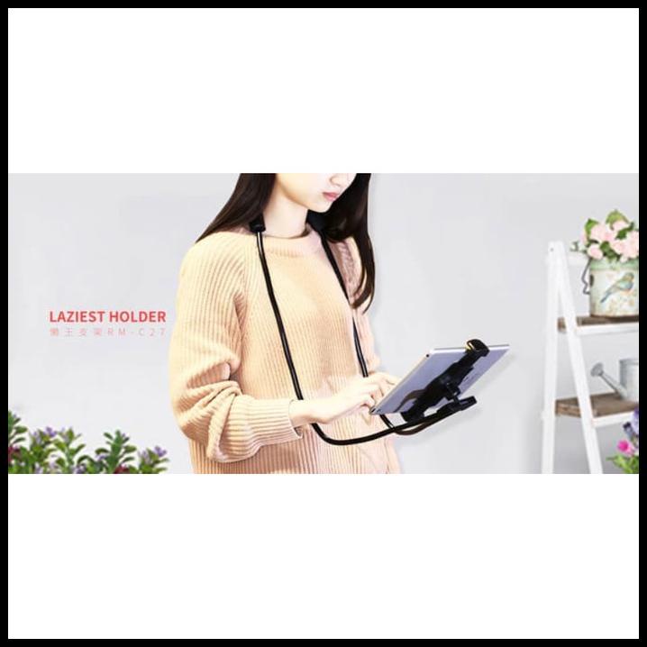 Jual Remax Tablet Holder Rm-C27 Series Black Yellow - Kuning | Shopee ...