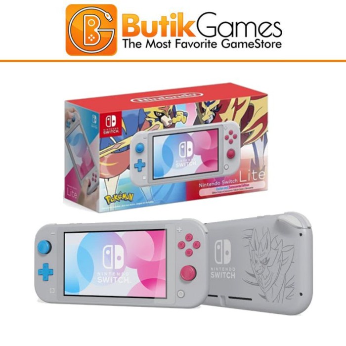 Jual NINTENDO SWITCH LITE CONSOLE ZACIAN AND ZAMAZENTA EDITION Shopee