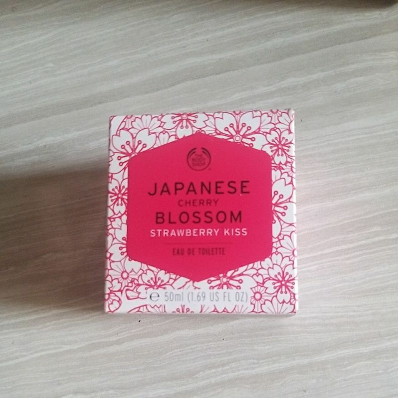 Jual The Body shop EDT Japanese Cherry Blossom/Strawberry Kiss 50ml
