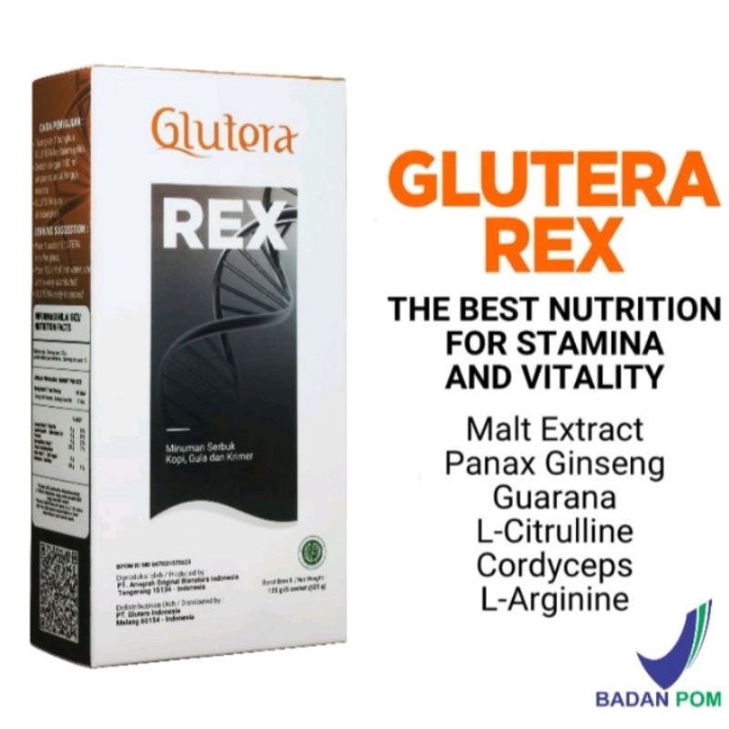 Jual KOPI KESEHATAN-GLUTERA REX 5 SACHET-1 BOX | Shopee Indonesia