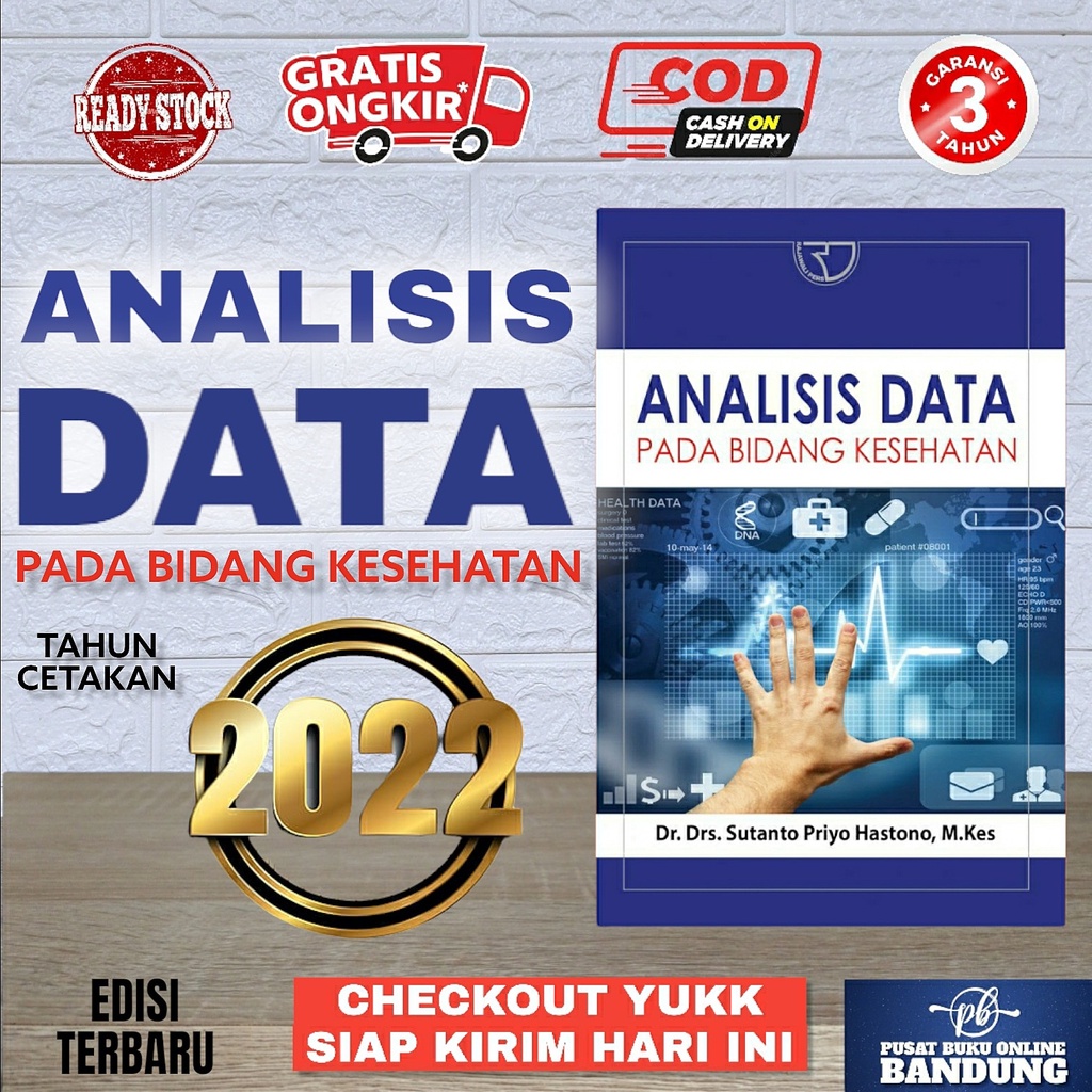 Jual ANALISIS DATA PADA BIDANG KESEHATAN TEORI SIKAP ILMU PENGETAHUAN ...