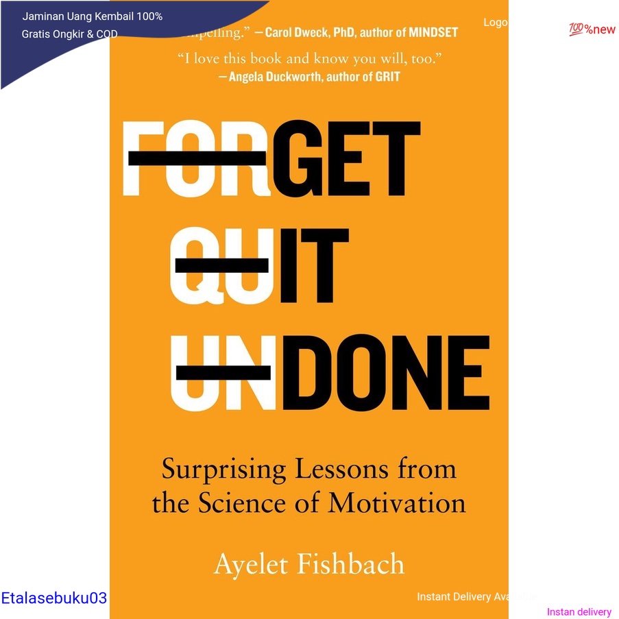 Jual Book Get it Done - Surprising Lessons from the Science of ...