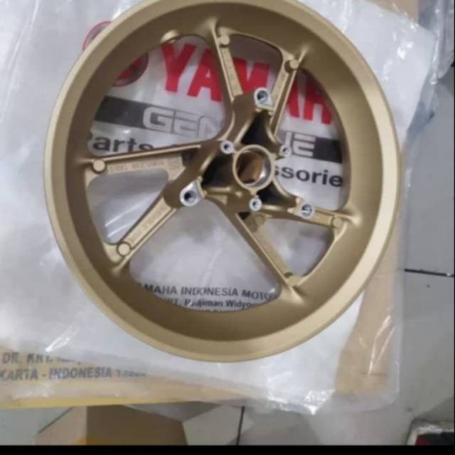 Jual VELG DEPAN YAMAHA NMAX GOLD ORIGINAL | Shopee Indonesia