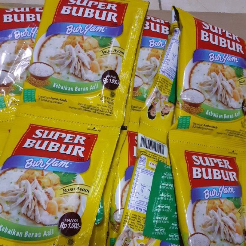 Jual Super Bubur Buryam Renceng Isi 10 Pcs Shopee Indonesia