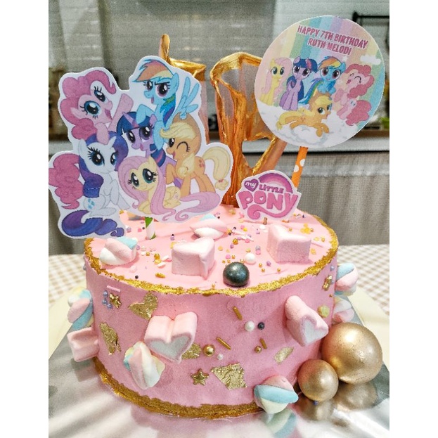 Jual Kue Ulang Tahun Anak Kuda Poni Kue Ulang Tahun Little Pony