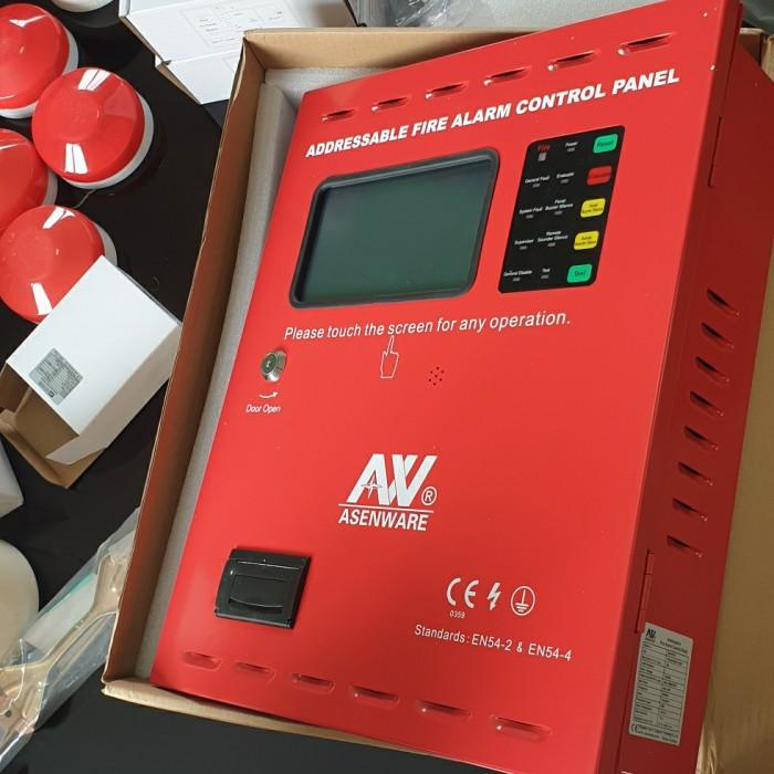 Jual Detector | Panel Fire Alarm Mcfa Semi Addressable Asenware Like ...