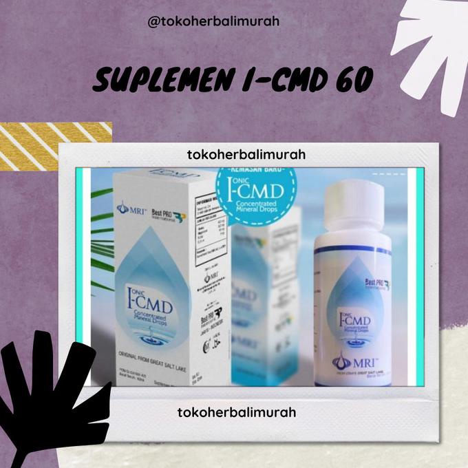 Jual ICM / IMPRO CONCENTRATED MINERAL/ TRACE MINERAL/ DROP CMD IONIC 60 ...