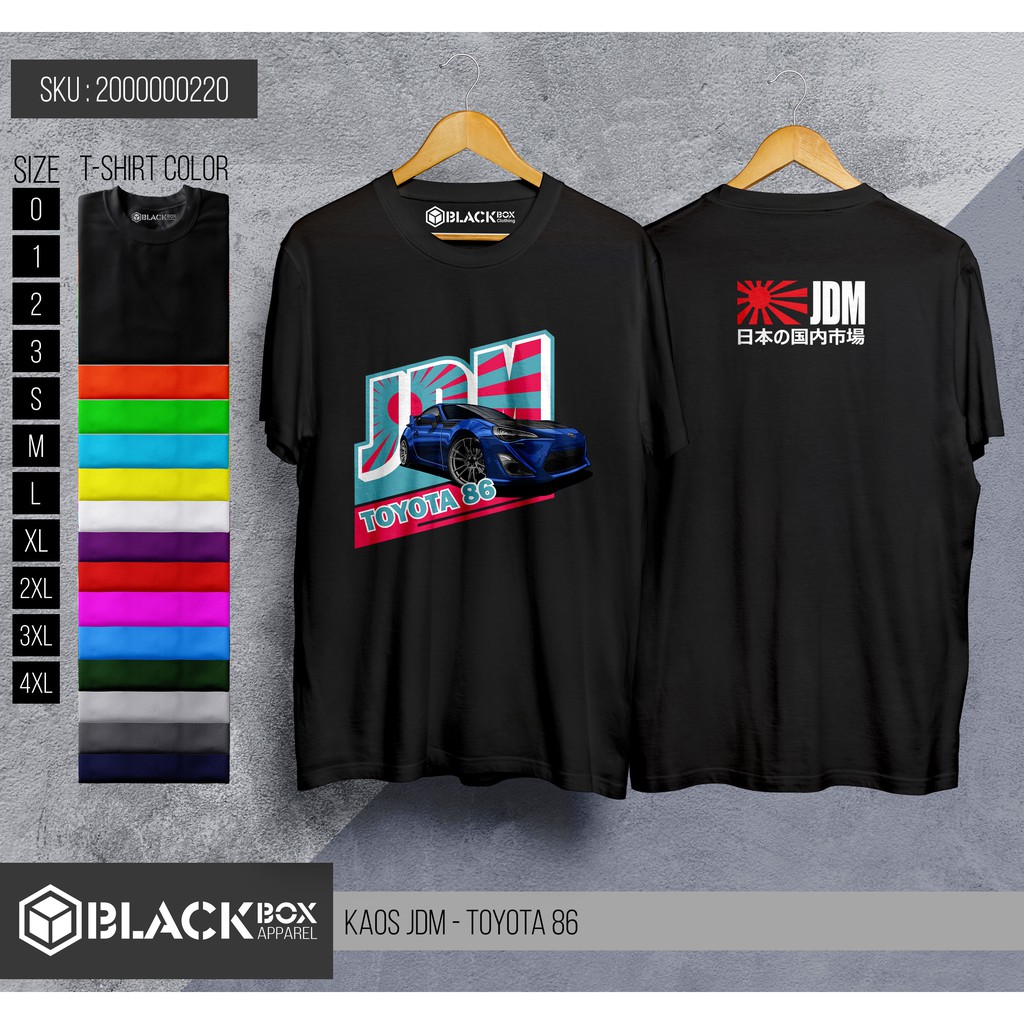 Jual Kaos Baju Distro JDM - Kaos JDM Toyota 86 - Kaos Toyota 86 ...