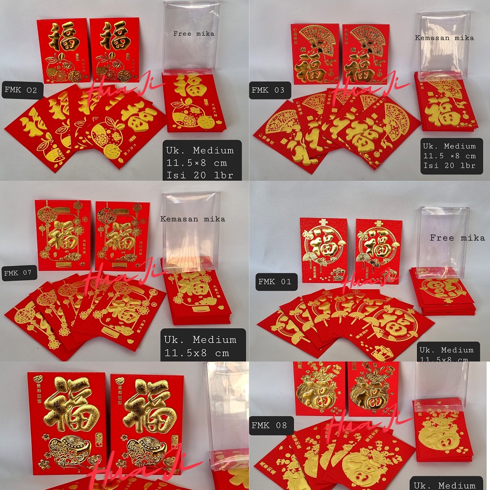 Jual Free Mika Angpao Amplop Imlek Shio Kelinci Uk Standard