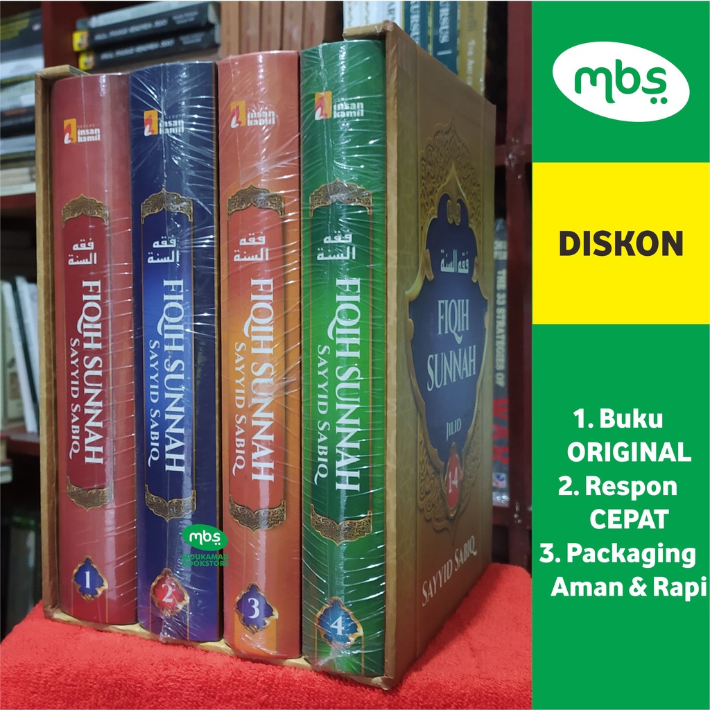 Jual PAKET BUKU FIQIH SUNNAH SAYYID SABIQ - BOX SET 4 JILID | Shopee ...