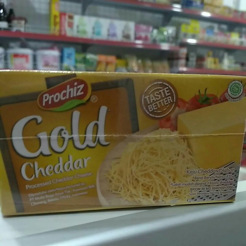 Jual Prochiz Gold Cheddar 170gr | Shopee Indonesia