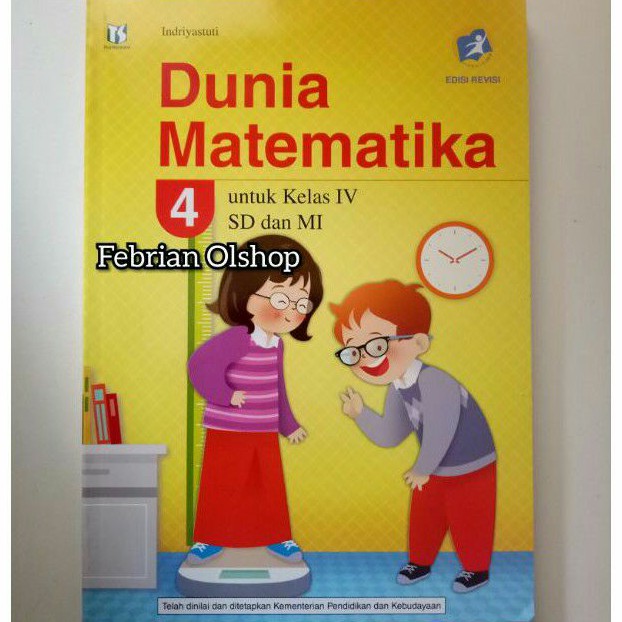 Jual BUKU MATEMATIKA TS SD/MI KELAS 4 REVISI K13N | Shopee Indonesia