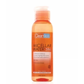 OliveShop Cleanface Micellar Water 3in1 Clean Face Normal Oily Skin 100ml 250ml