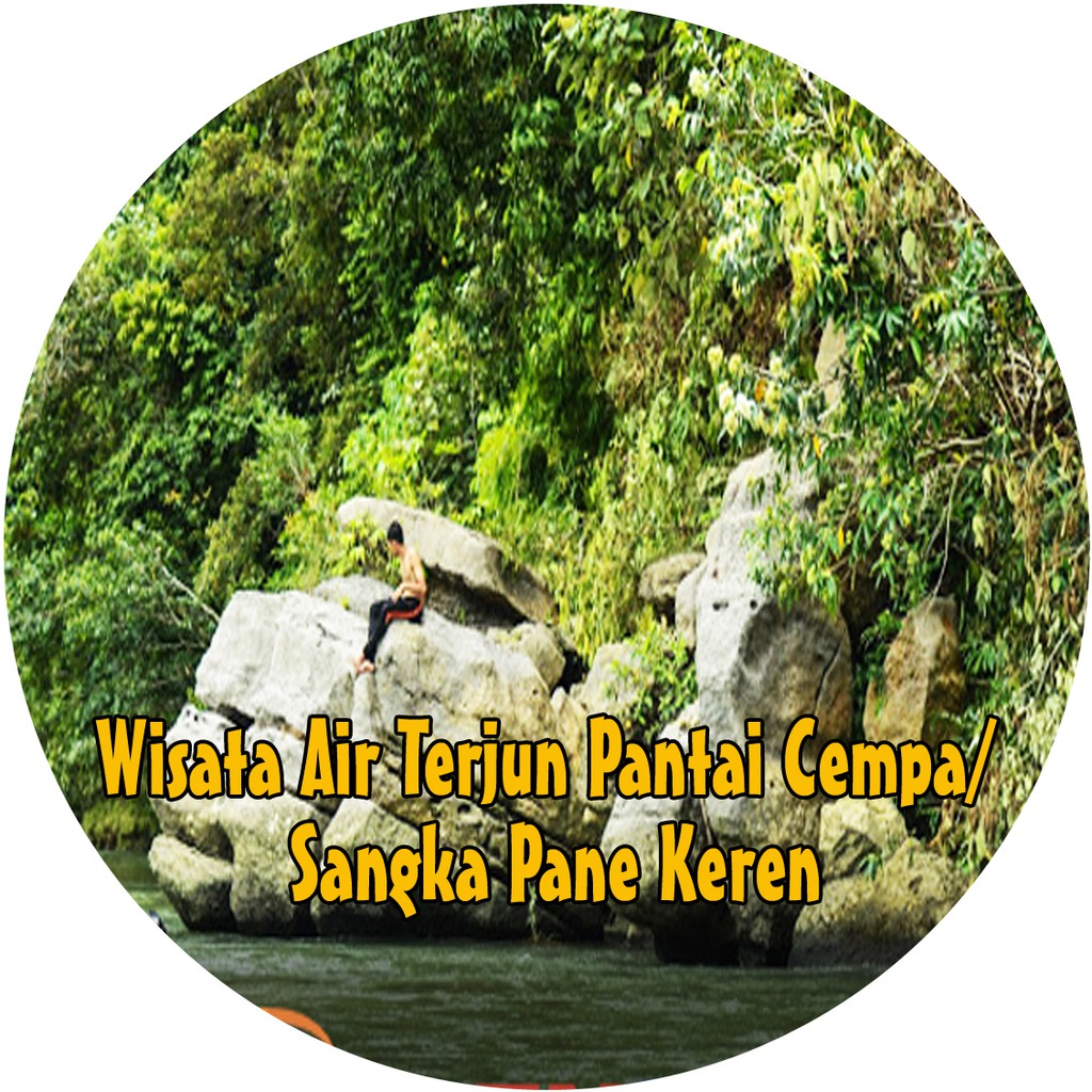 Jual Gantungan kunci Wisata Air Terjun Pantai Cempa/ Sangka Pane Keren
