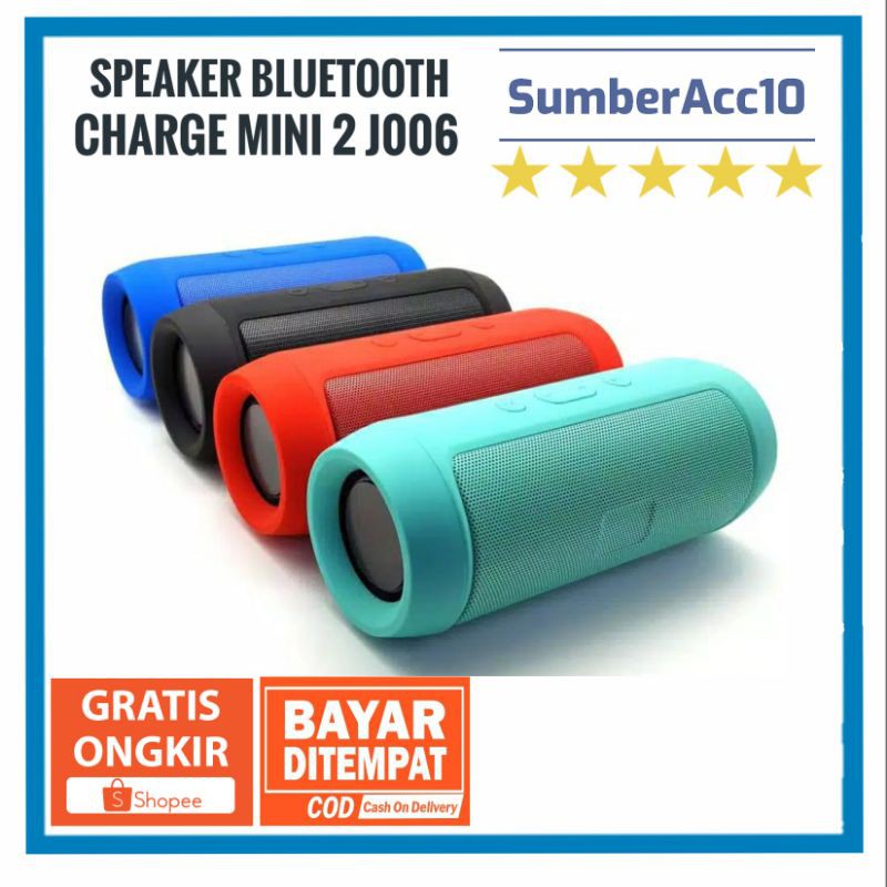 Jual SPEAKER BLUETOOTH CHARGE MINI J006 SPEAKER BLUTUT BASS Shopee