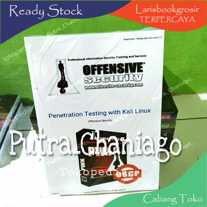 Jual promo buku penetration testing with kali linux oscp shopee