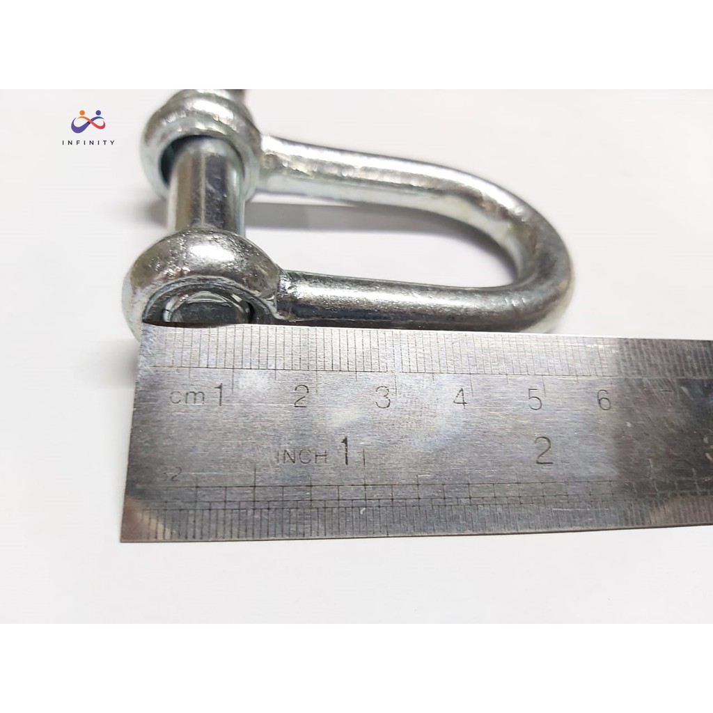 Jual SEGEL OMEGA D M12 /BOW SHACKLES 12 mm / SAMBUNGAN RANTAI BESI 1/2 ...