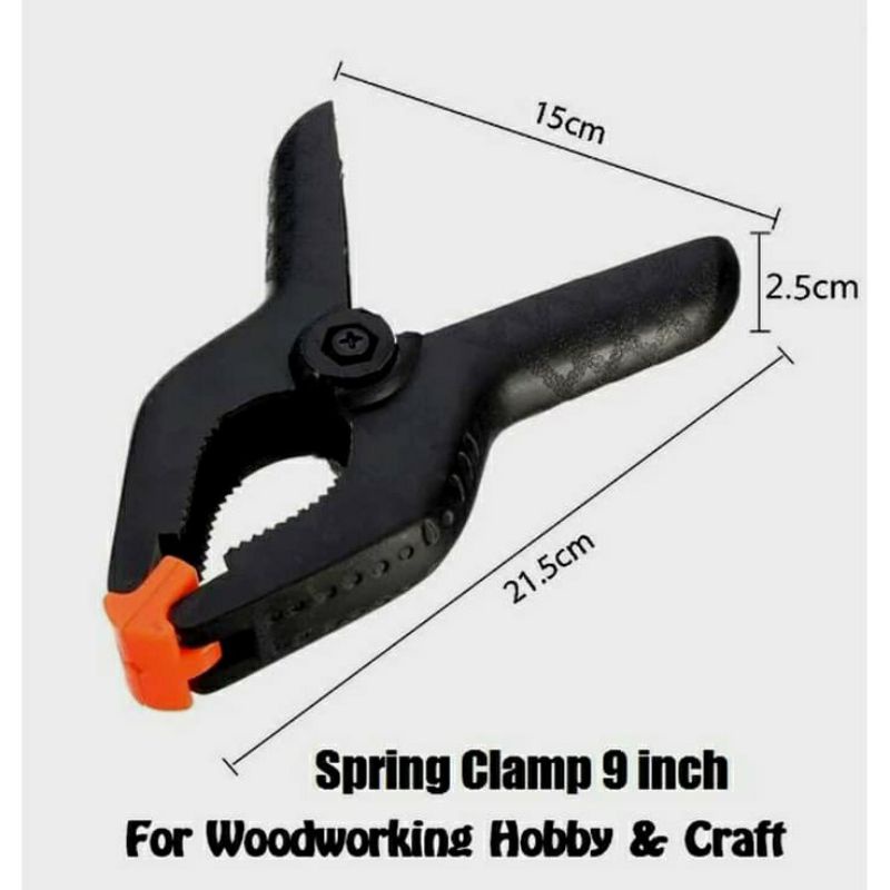 Jual Promo Spring Clamp Catok Klem Jepit Inch Jepit Kayu Quick Clamp Craft Woodworking