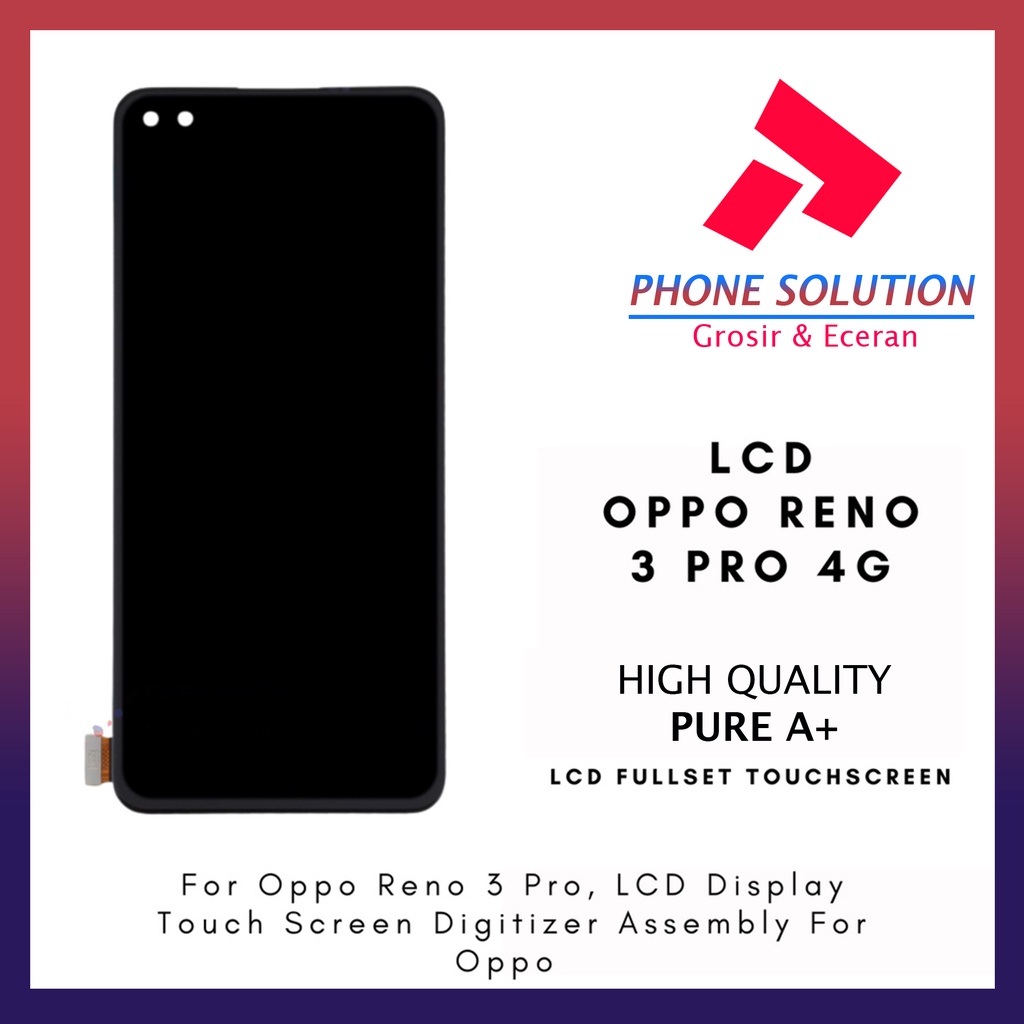 Jual LCD Oppo Reno 3 Pro (4G) / LCD Oppo Reno 4 Pro (4G) ORIGINAL 100% ...