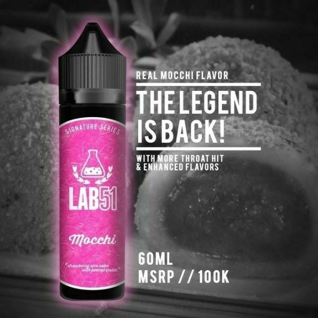 Jual Strawberry Mocchi Mochi - LAB51 | Premium Liquid Lokal | Vape E ...