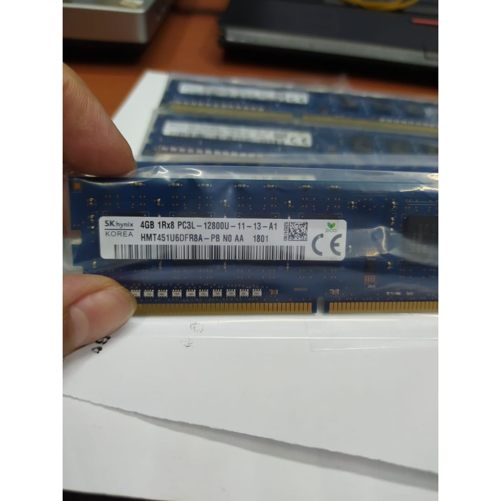Jual memory Ram PC 4GB DDR3 1Rx8 pc3L -12800U for PC KOMPUTER CPU Khsus ...