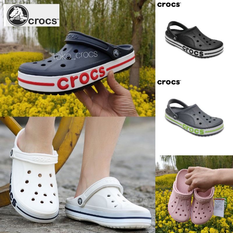 Sandal crocs shop shopee