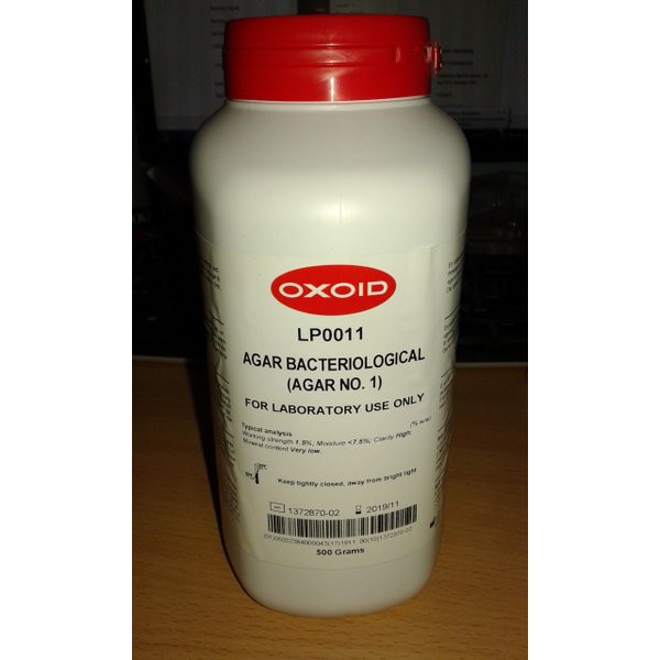 Jual Media Mikro Agar No 1 Bacteriological Oxoid LP0011 | Shopee Indonesia