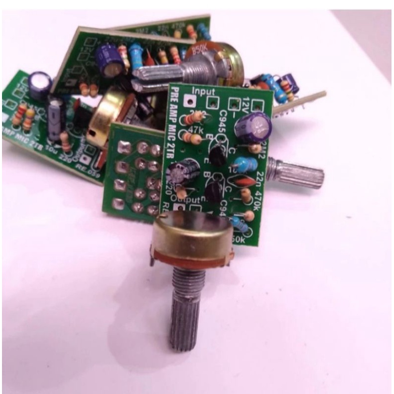 Jual Kit pre Amp penguat mic 2transistor | Shopee Indonesia