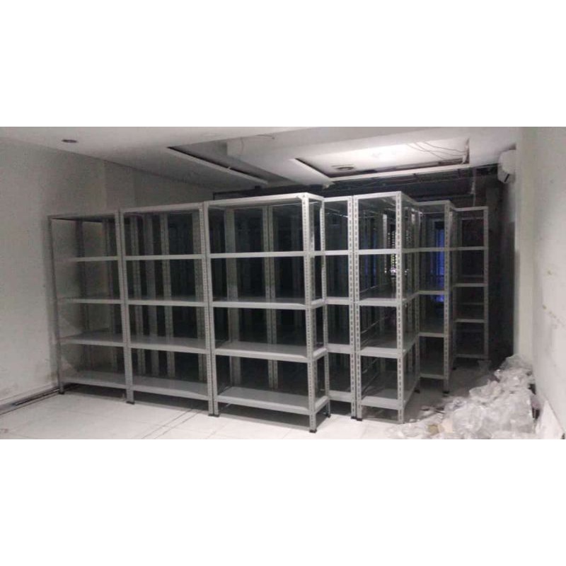 Jual Rak besi 100x30x200 5susun + kaki karet kardus dan bubble | Shopee ...