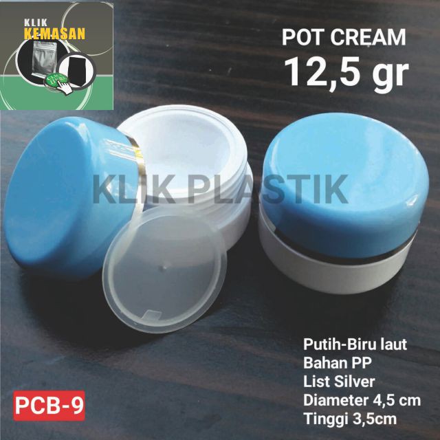 Jual Pot Cream 125 Gr Putih Biru Lauttempat Krimkemasan Kosmetik