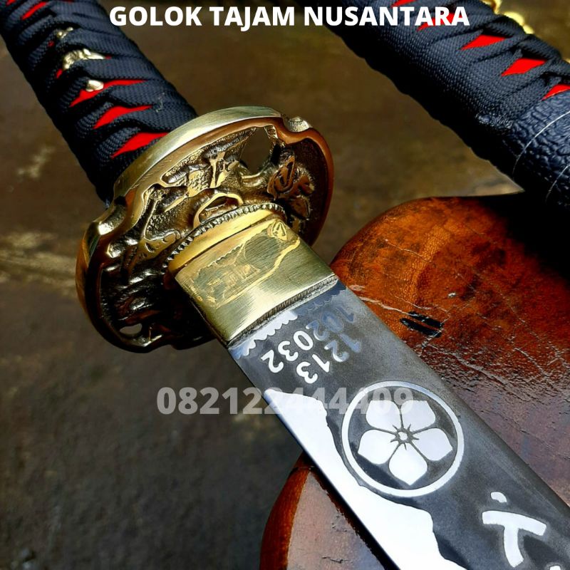 Jual KATANA SAMURAI DRAGON KANJI SHOGUN PEDANG JEPANG BAJA PER PUTUS ...