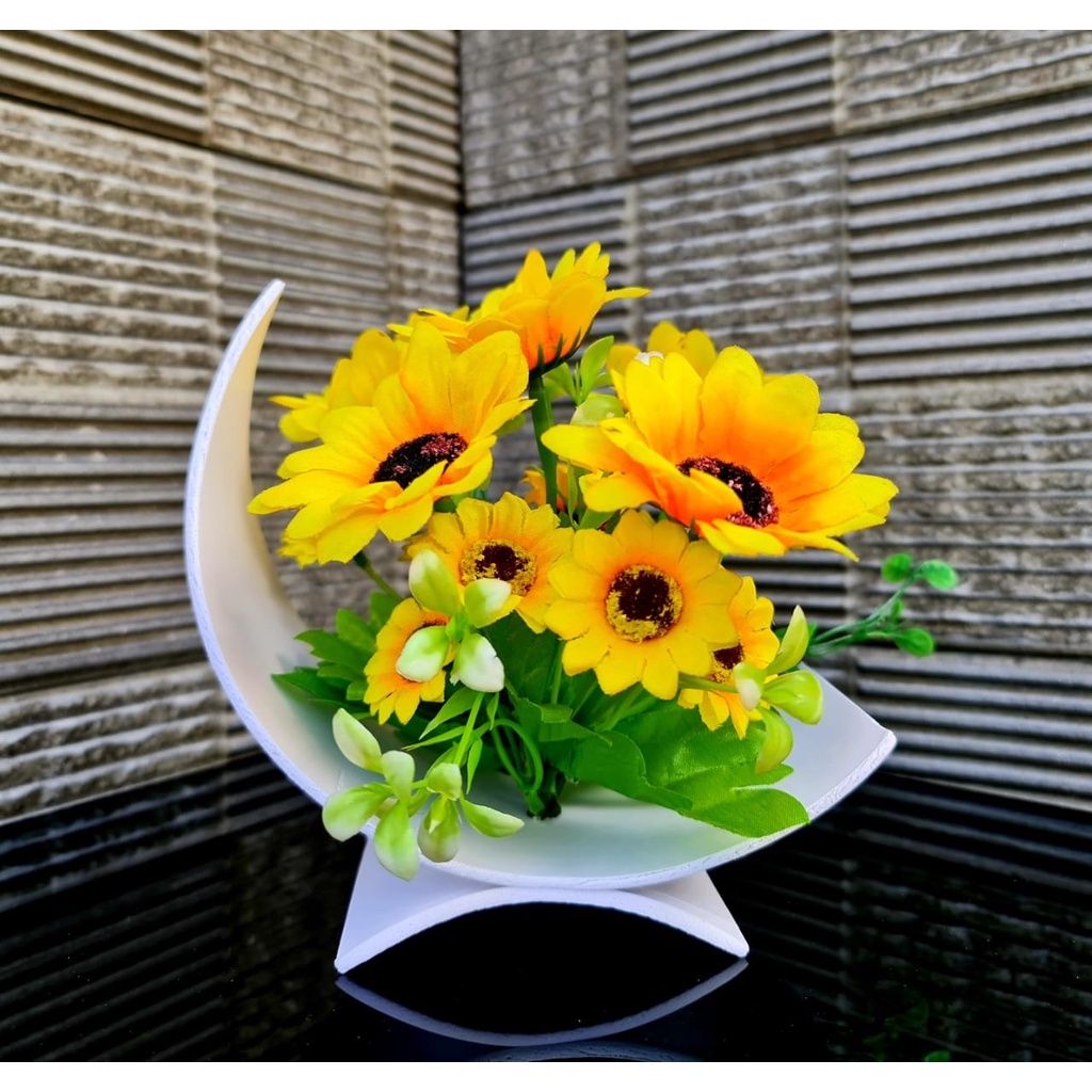 Jual Tanaman Hiasan Bunga Matahari Mini Pajangan Ruang Tamu Bunga