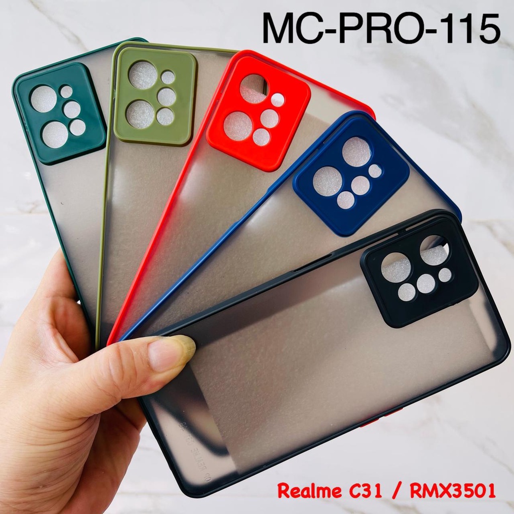Jual REALME C31 / RMX3501 Case My Choise Protection Camera / Aero Matte ...