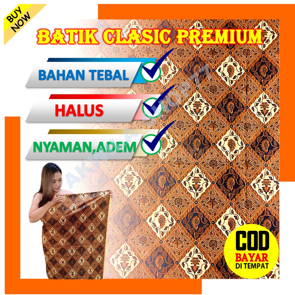 Jual Kain Batik Jarik Solo Premium Motif Sidoasih Bahan Halus Adem ...
