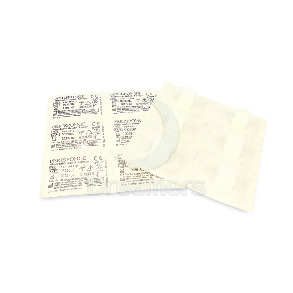 Jual Dental Haemostatic Sponge PERISPONGE Absorable Gelatin Shopee