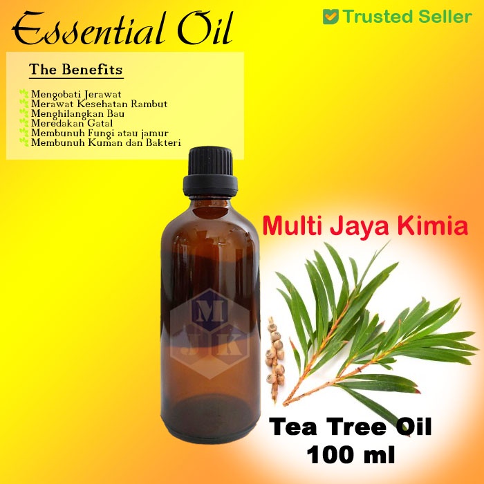 Jual Tea Tree Essential Oil / Minyak Tea Tree PURE 100ml | Shopee Indonesia