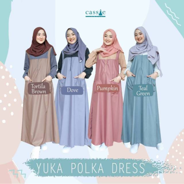 Jual Yuka Dress By Cassie Labels Shopee Indonesia