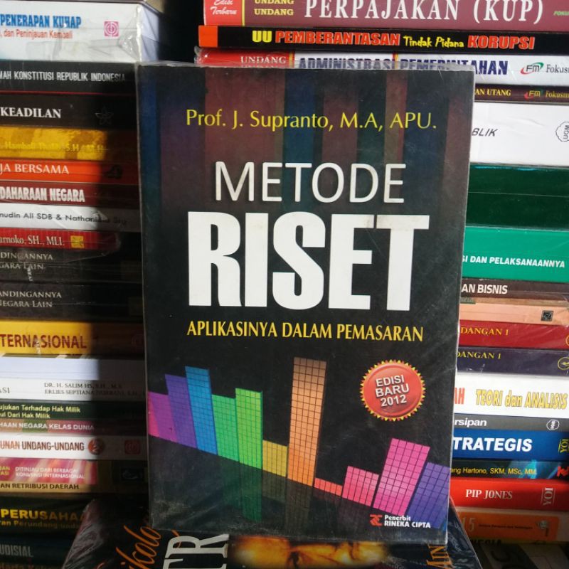 Jual ORIGINAL METODE RISET APLIKASINYA APLIKASI NYA DALAM PEMASARAN ...